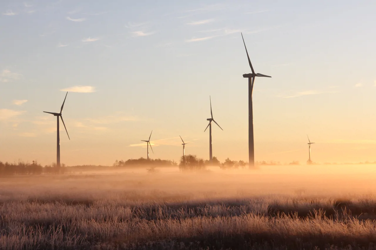 wind turbines